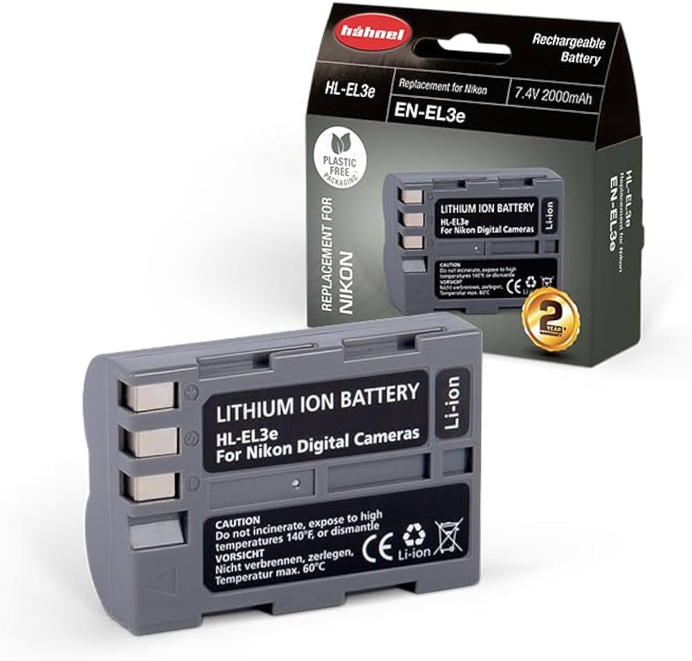 EN-EL3 / HL-EI3e Compatible Battery