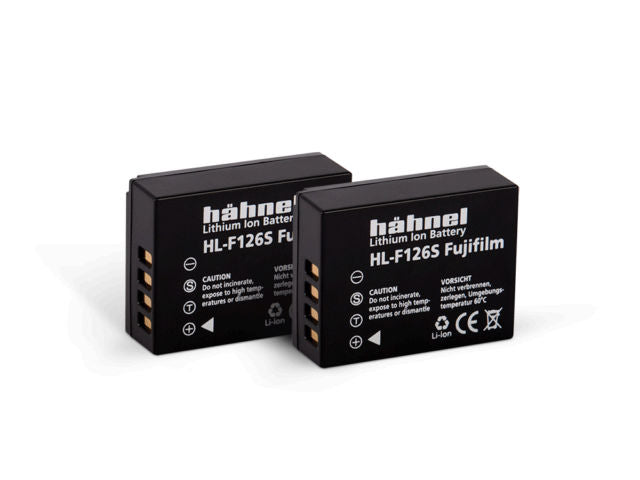 Batterie HL-F126S Twinpack pour Fujifilm NP-W126S