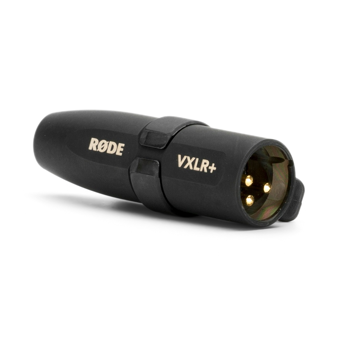 VXLR+ Adaptateur Mini-jack 3,5 mm vers XLR avec convertisseur d'alimentation