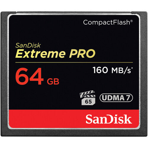 Sandisk Extreme pro compact flash 64gb 160mb/s