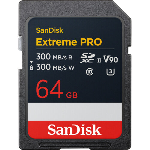 Sandisk Extreme PRO SD UHS-II 64GB 300MB/s