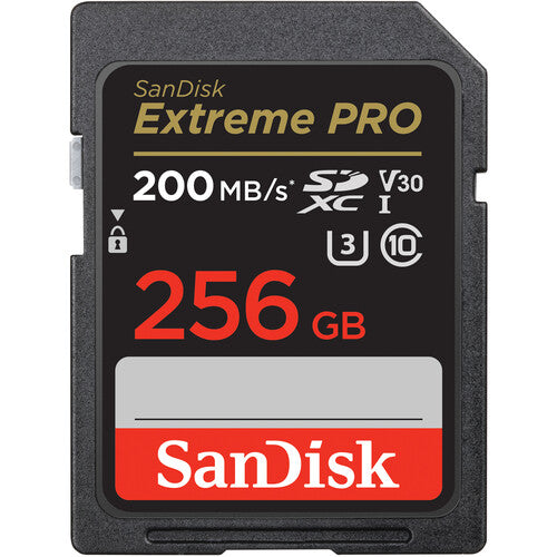 Sandisk Extreme pro sdxc 256gb uhs-1 200mb/s