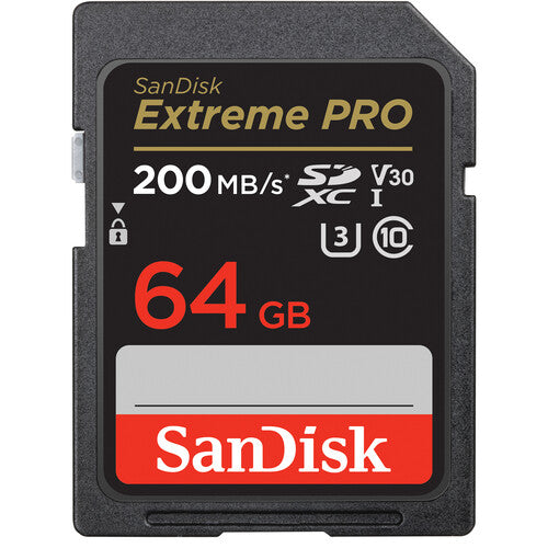 Sandisk Extreme pro sdxc 64gb uhs-1 200mb/s
