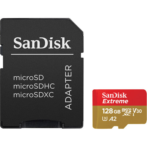Sandisk Extreme micro sdxc 128gb r190mb/s w90mb/s