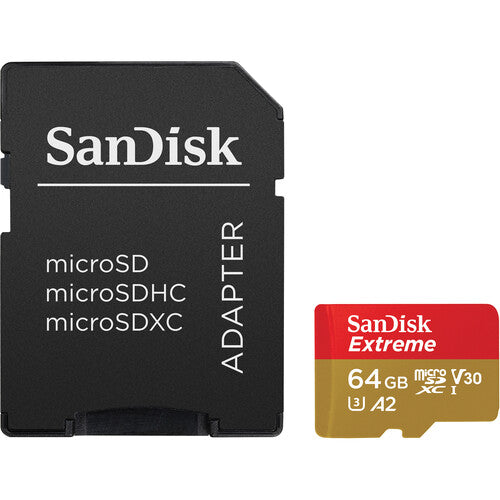 Sandisk Extreme micro sdxc 64gb r170mb/s w80mb/s