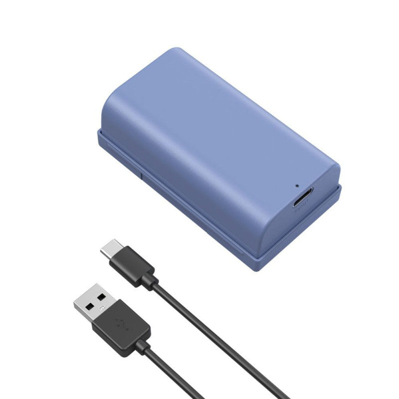 SmallRig NP-F550 USB-C Rechargeable Camera Battery (Blue)