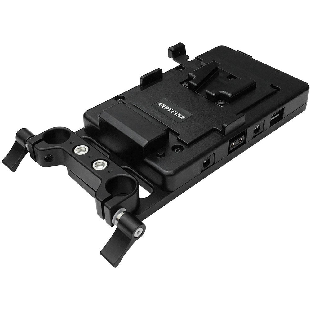 Multi-output V-mount battery plate