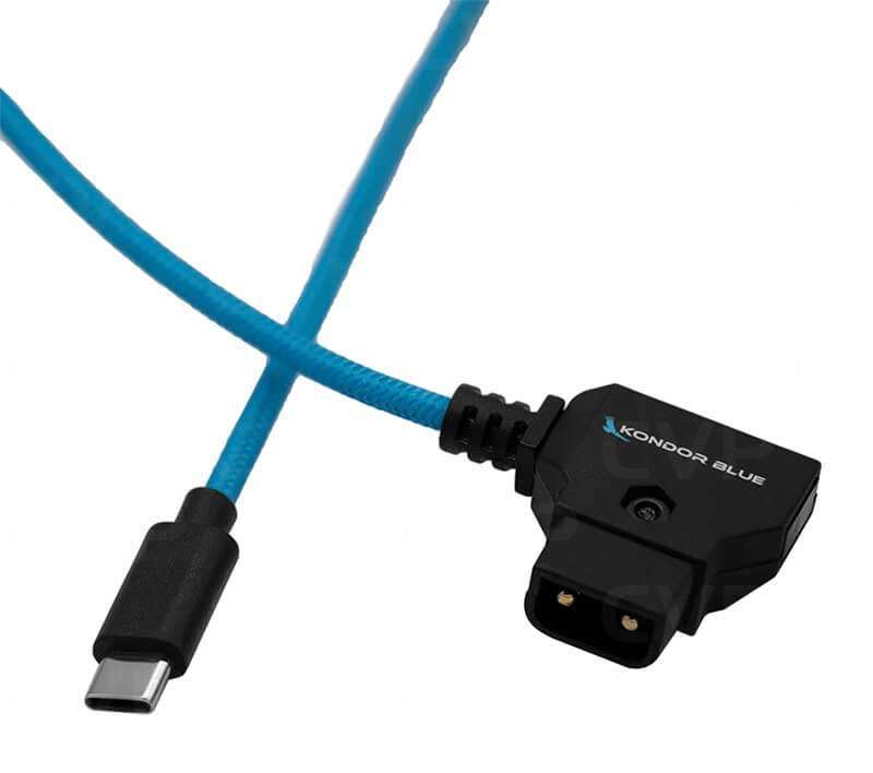 D-Tape to USB-C Cable - Blue