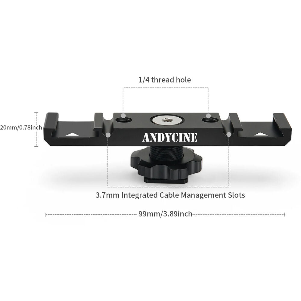 Andycine Dual Cold Shoe