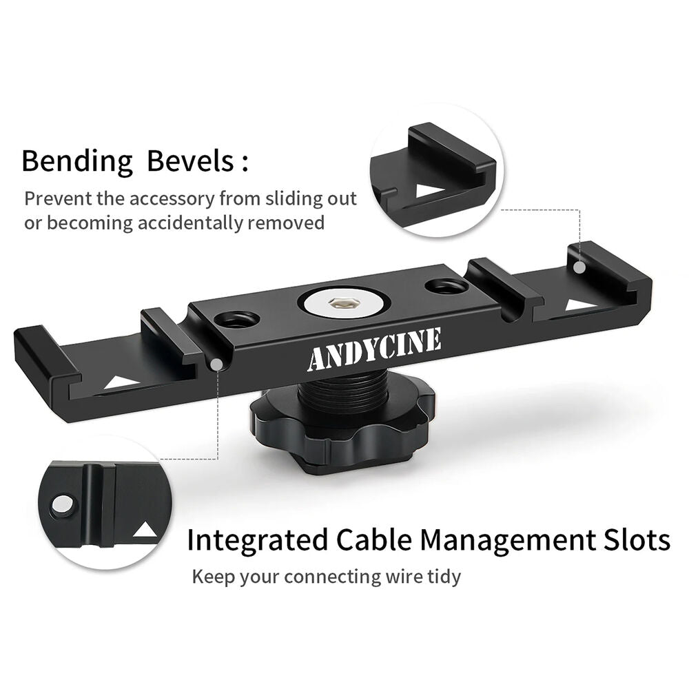 Andycine Dual Cold Shoe