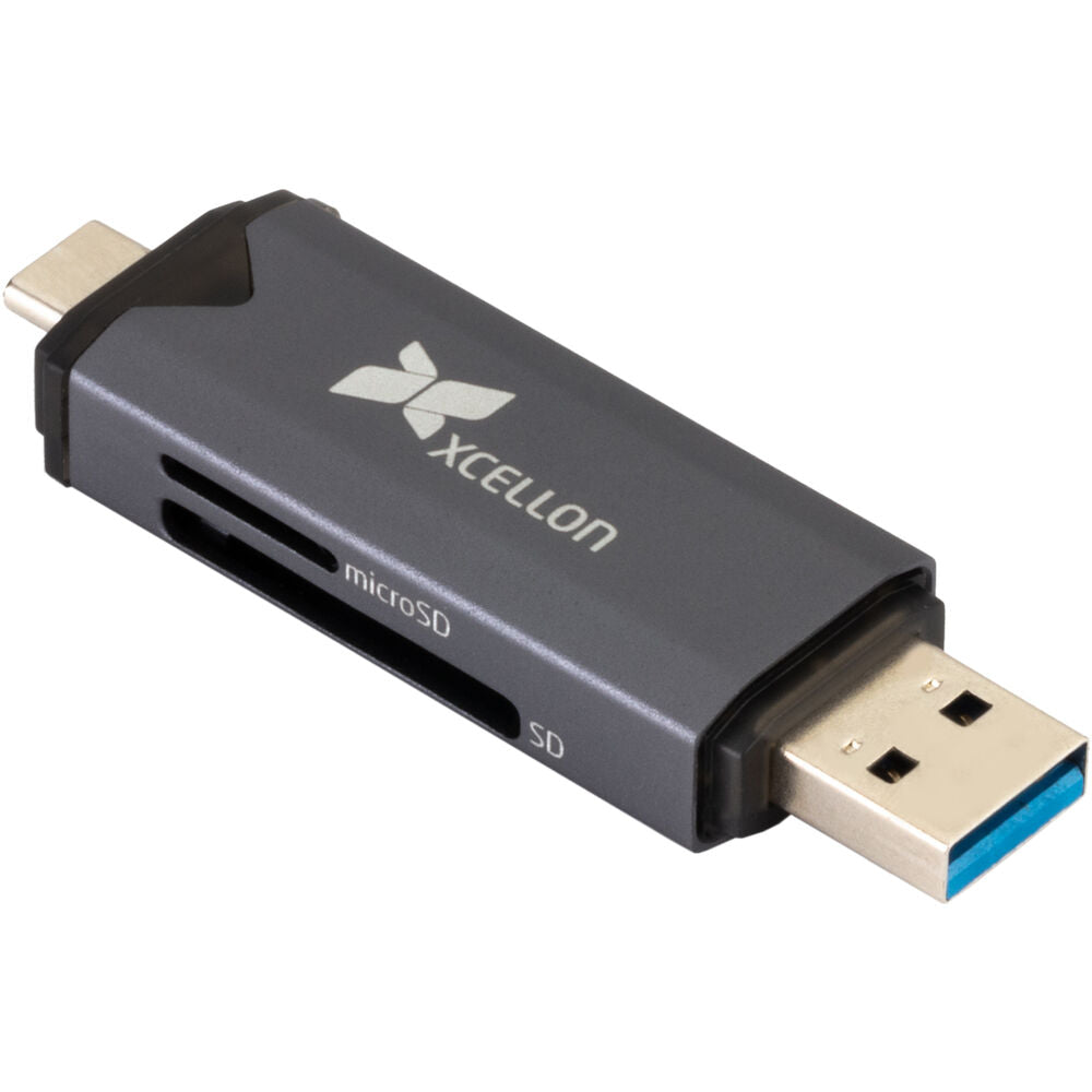 Xcellon CR-P20 USB 3.2 Dual USB Card Reader
