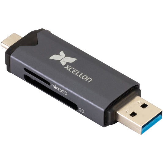 Xcellon CR-P20 USB 3.2 Dual Usb Card Reader