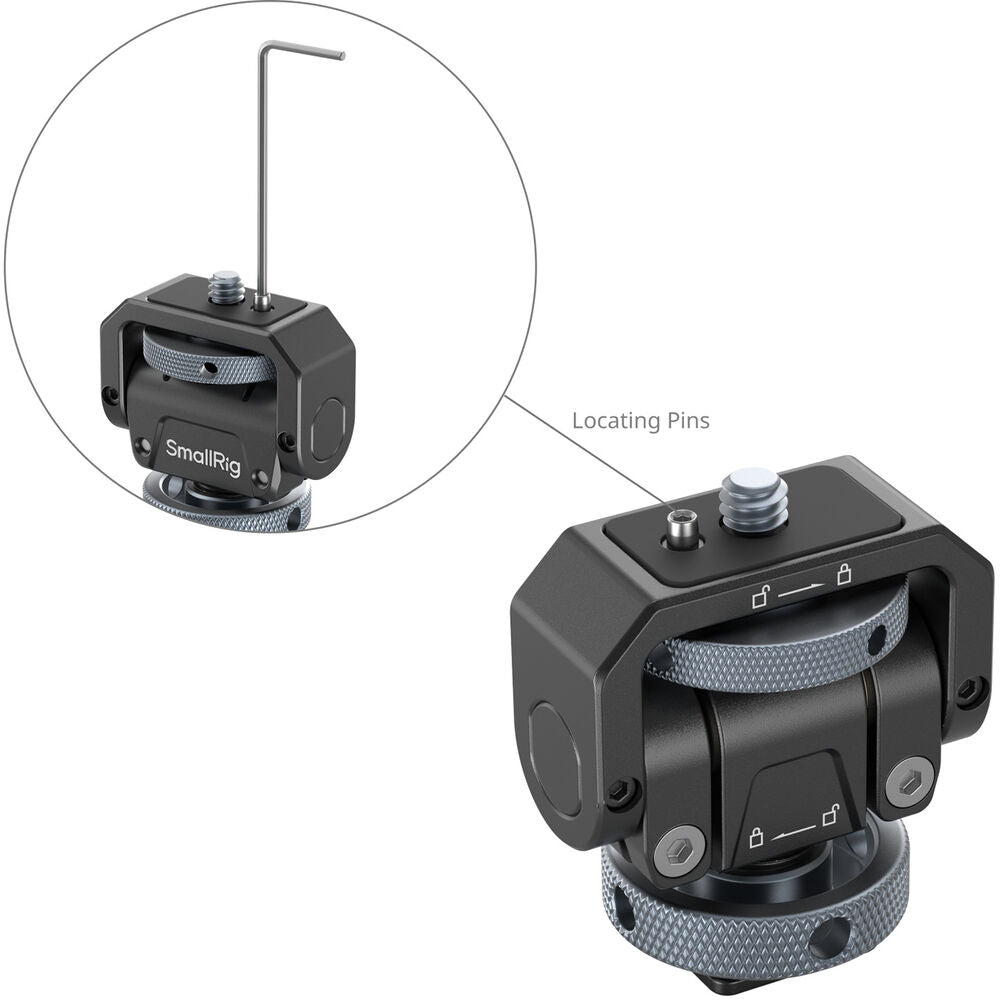 Monitor Mount with Cold Shoe