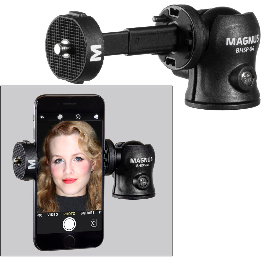 Rotule avec adaptateur smartphone intégré