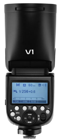 V1-S TTL Li-ion Round Head Camera Flash - Nikon