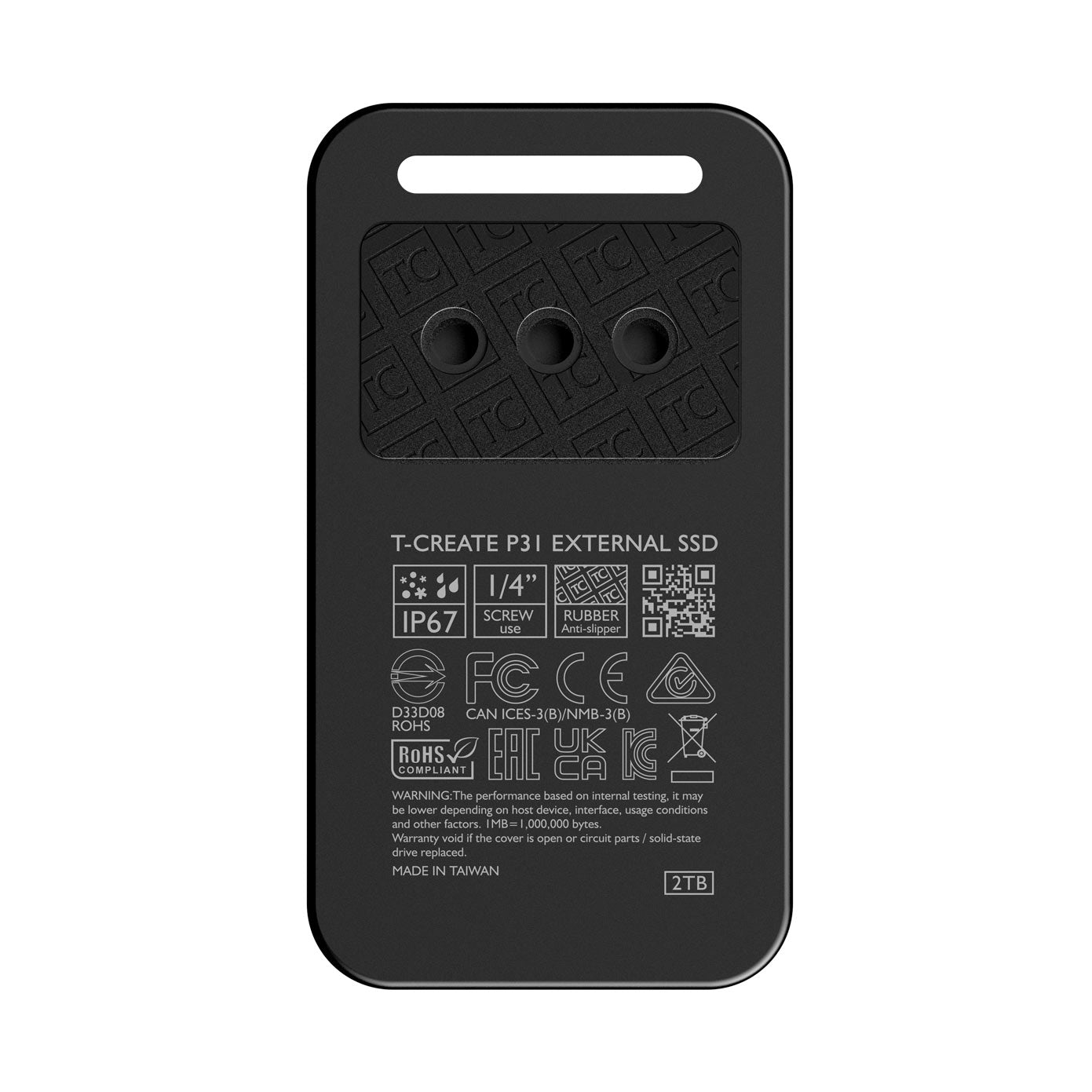 TC T-CREATE 2TB CinemaPr External SSD