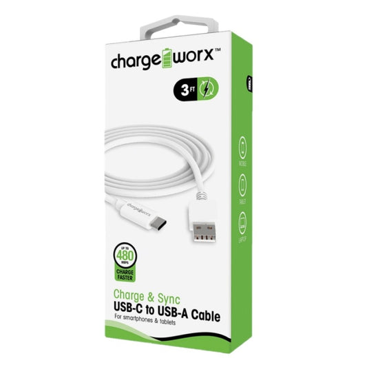 Cable USB-C to USB-A 480Mbps charge/sync