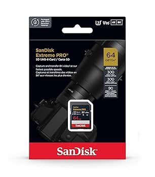 Sandisk Extreme PRO SD UHS-II 64GB 300MB/s
