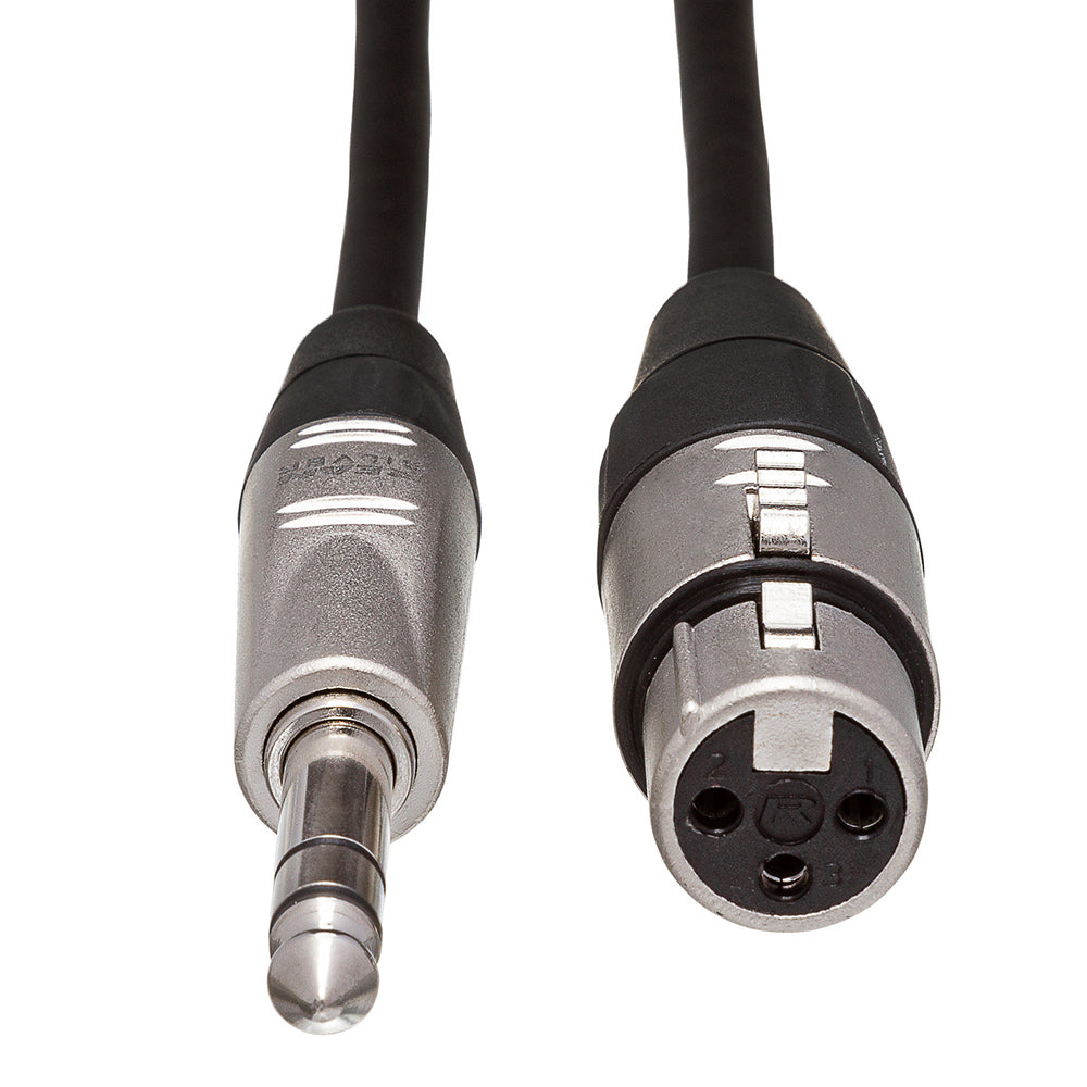Balanced Interconnect HXS-10 XLR3F to 1/4 inch TRS