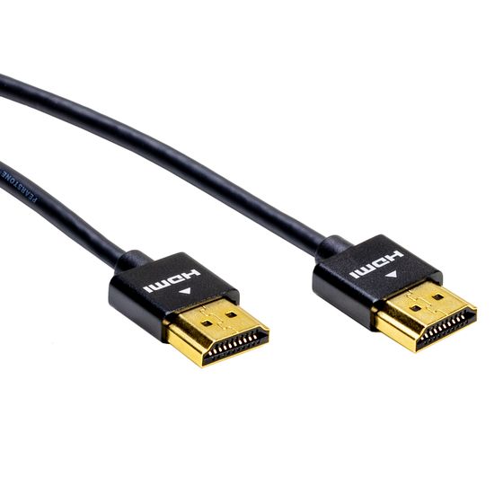 High-Speed HDMI Cable with Ethernet (Black, 1.5 ft)