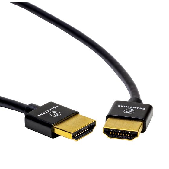 High-Speed HDMI Cable with Ethernet (Black, 1.5 ft)