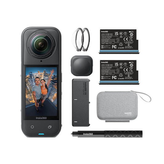 INSTA360 X5 8K 360 Action Cam "Essentials Bundle"