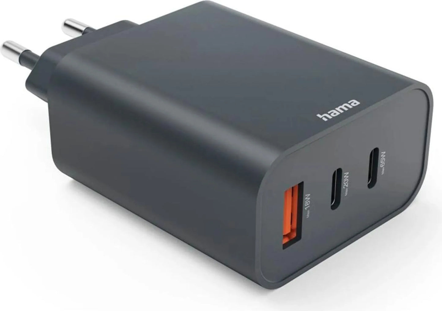 65W Charger 2x USB-C, USB-A