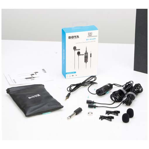 Micro lavalier double universel - Boya BY-M1DM