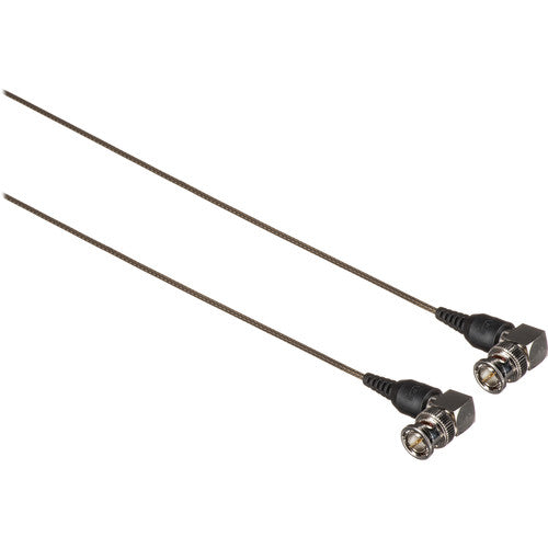 BNC to BNC 90° Cable 12"