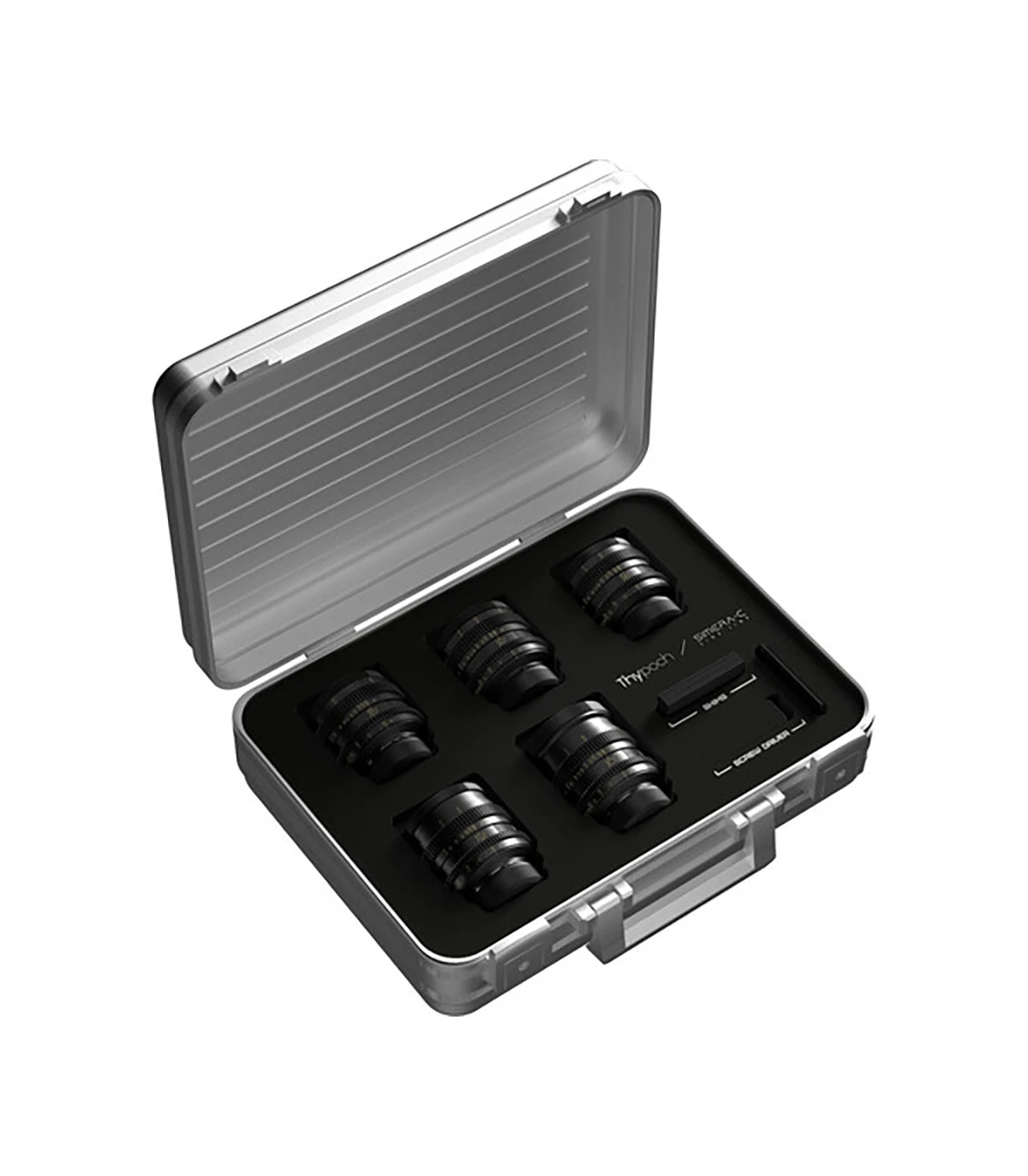 THYPOCH Kit Objectifs Cinéma Simera-C 21-28-35-50-75mm T1.5 - M Mount