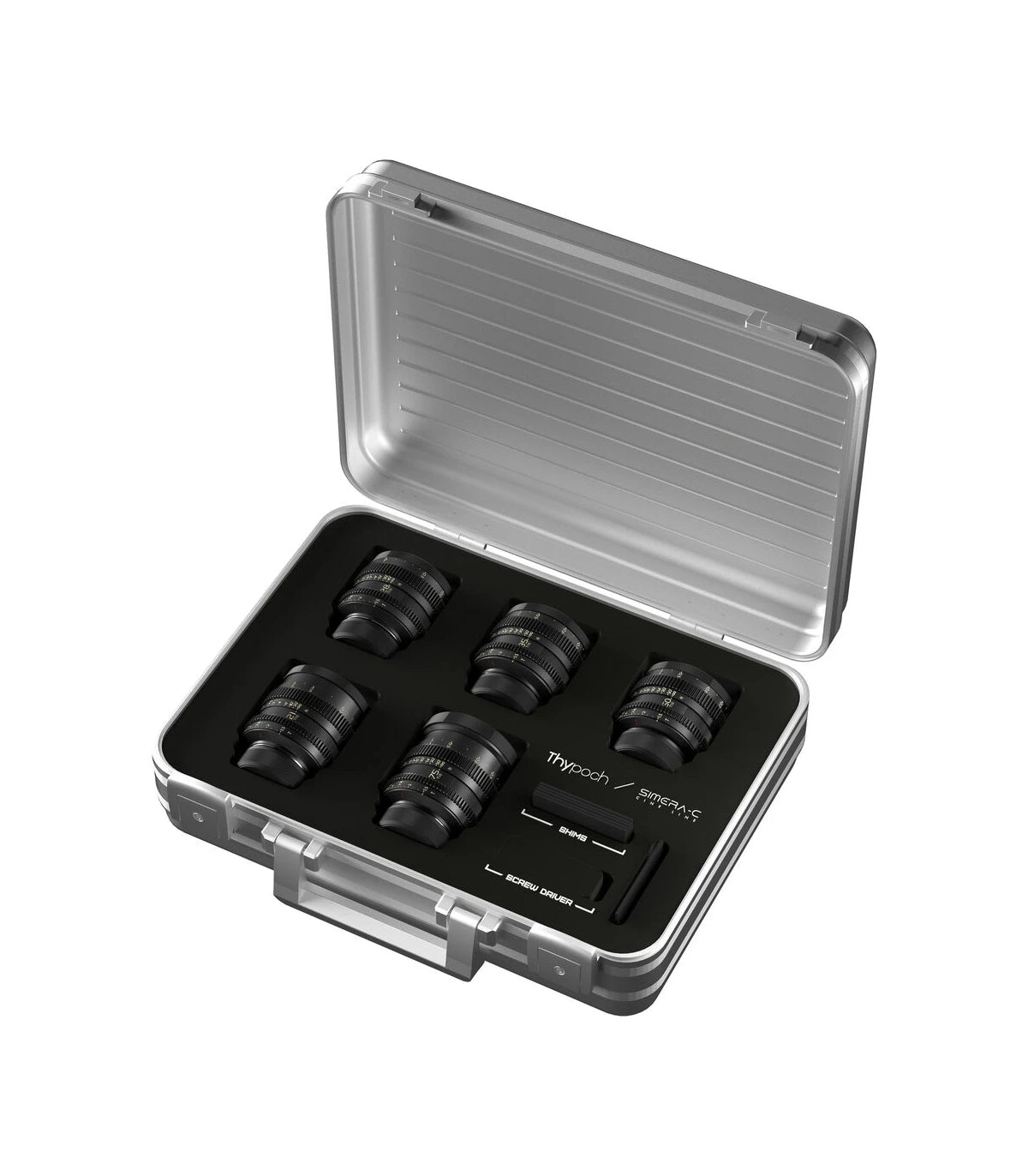 THYPOCH Kit Objectifs Cinéma Simera-C 21-28-35-50-75mm T1.5 - M Mount