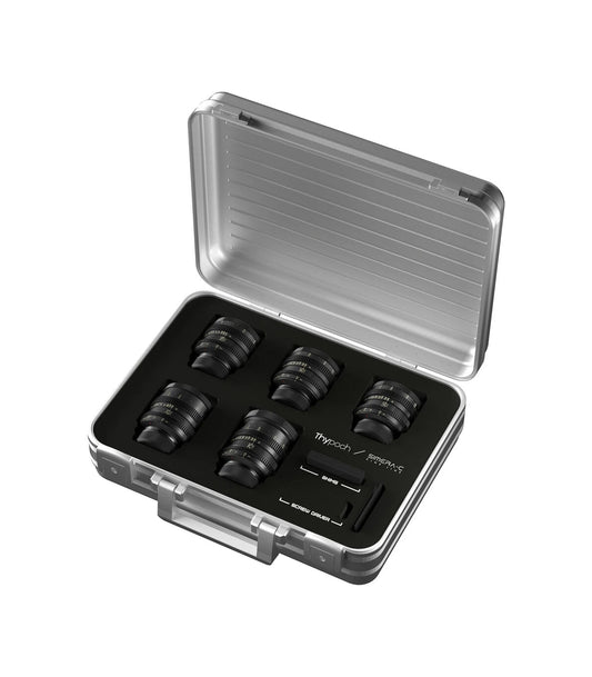 THYPOCH Kit Objectifs Cinéma Simera-C 21-28-35-50-75mm T1.5 - M Mount