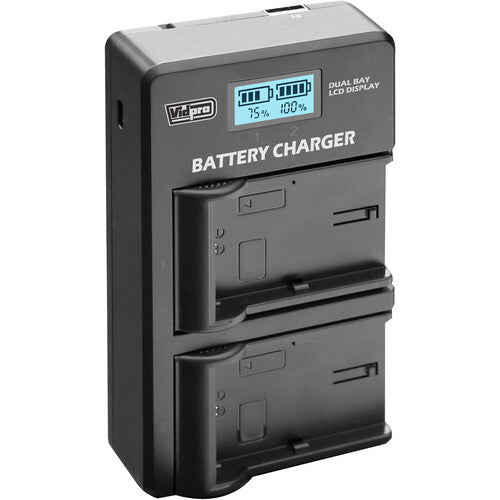 2-battery charger for Canon NB-13L